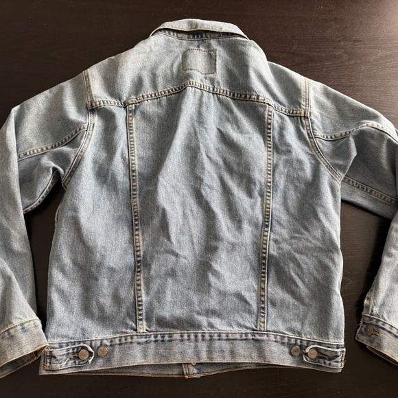 Mens Levis Denim Trucker Jacket Size Medium 70507 - Picture 5 of 6